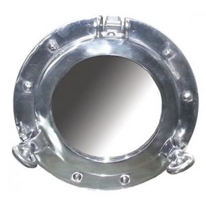 Metal Porthole Mirror