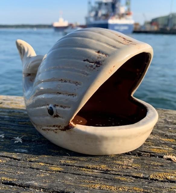 Ceramic Atlantic Whale Dish