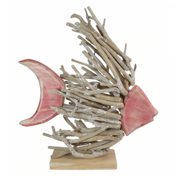 Driftwood Styled Fish on Stand