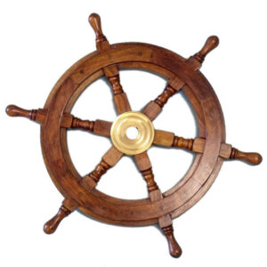 wooden ships wheel