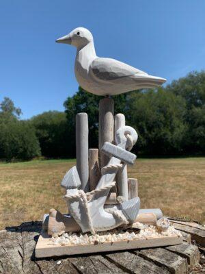 seagull ornament