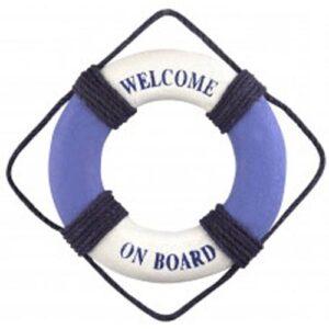 Welcome On Board Lifering in Blues