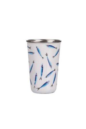 Stainless Steel Sardines Design Beaker