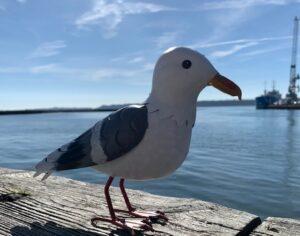metal seagull