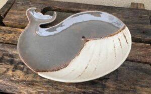 Ceramic Whale Plate