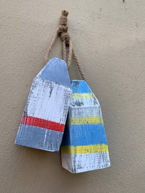 Wooden Hanging Buoys